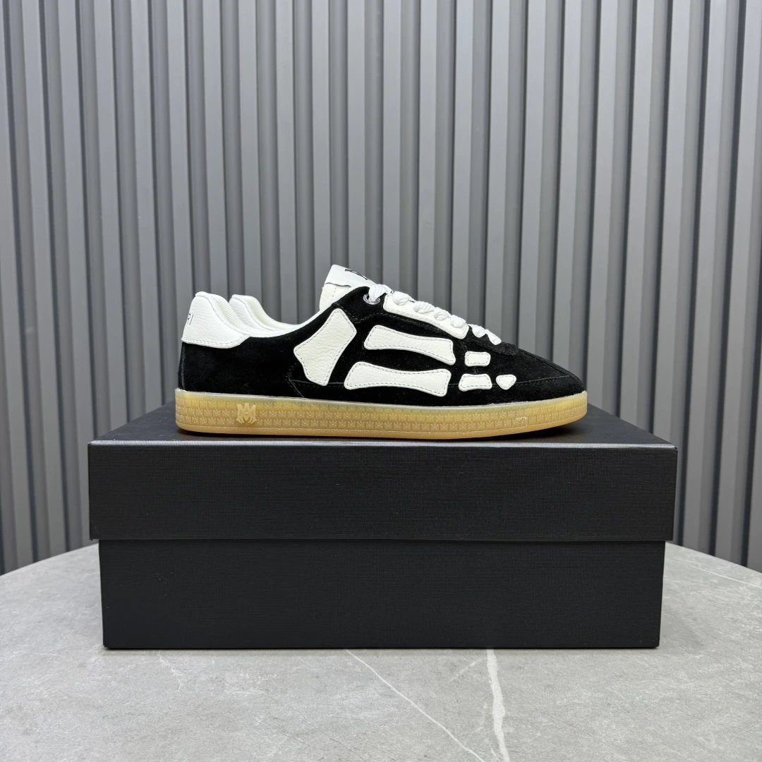 Amiri Skel Top Low Sneaker Black White Gum