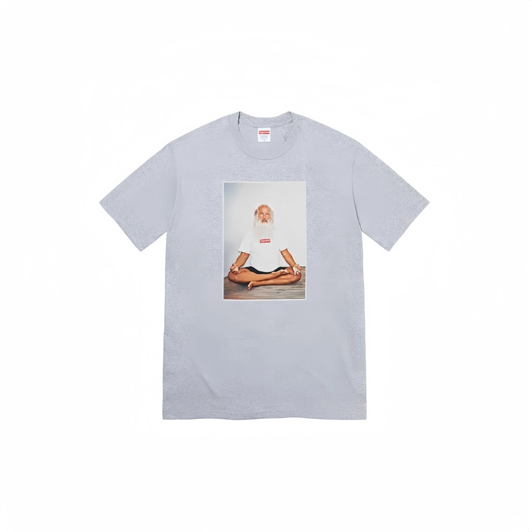 Supreme Yogi Bhajan Tee Heather Grey