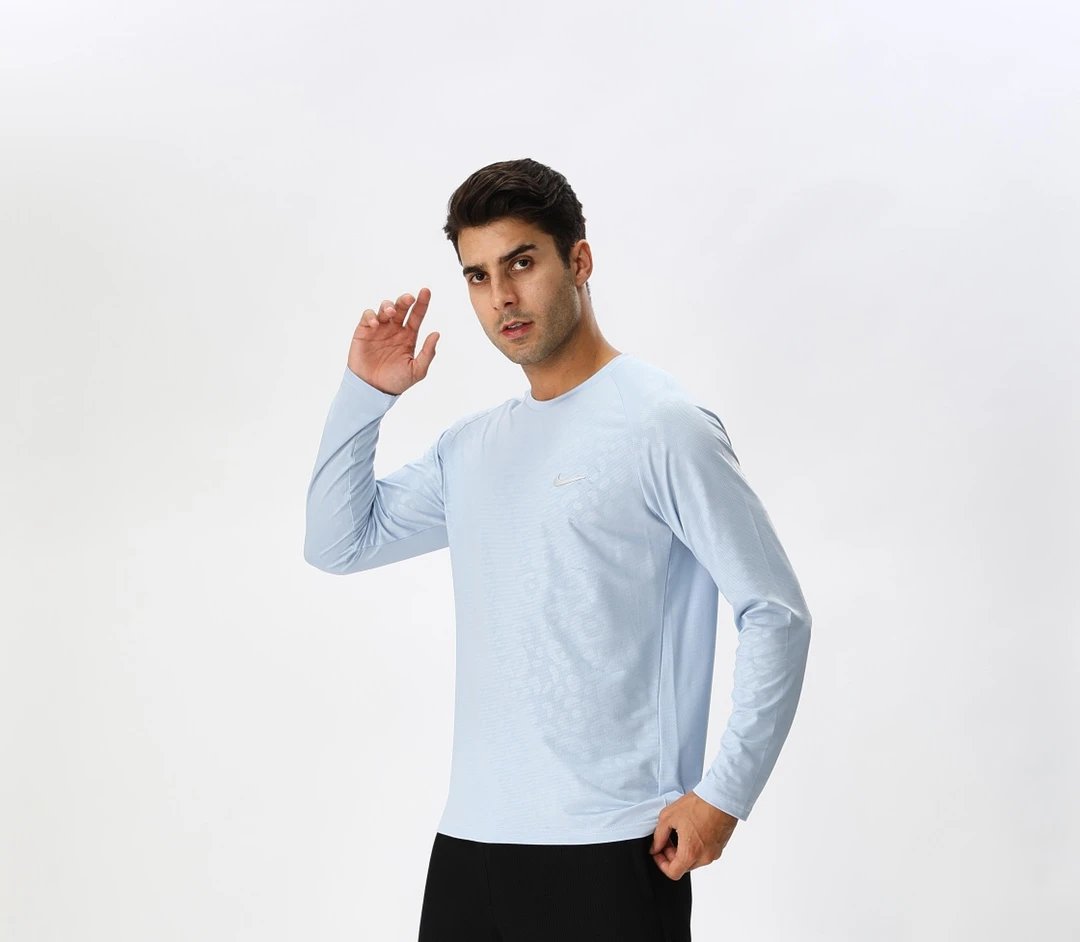 Nike Long Sleeve Tee Light Blue