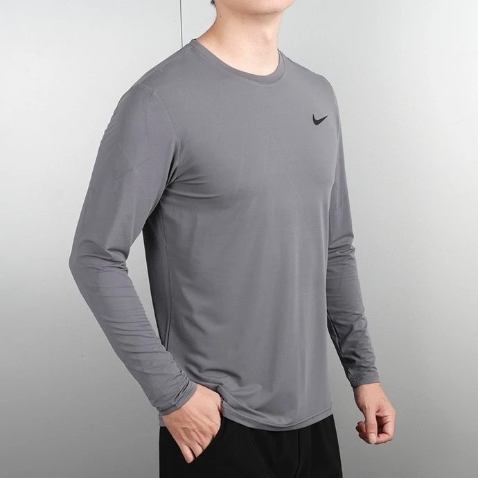 Nike Legend Long Sleeve Training Top Iron Grey
