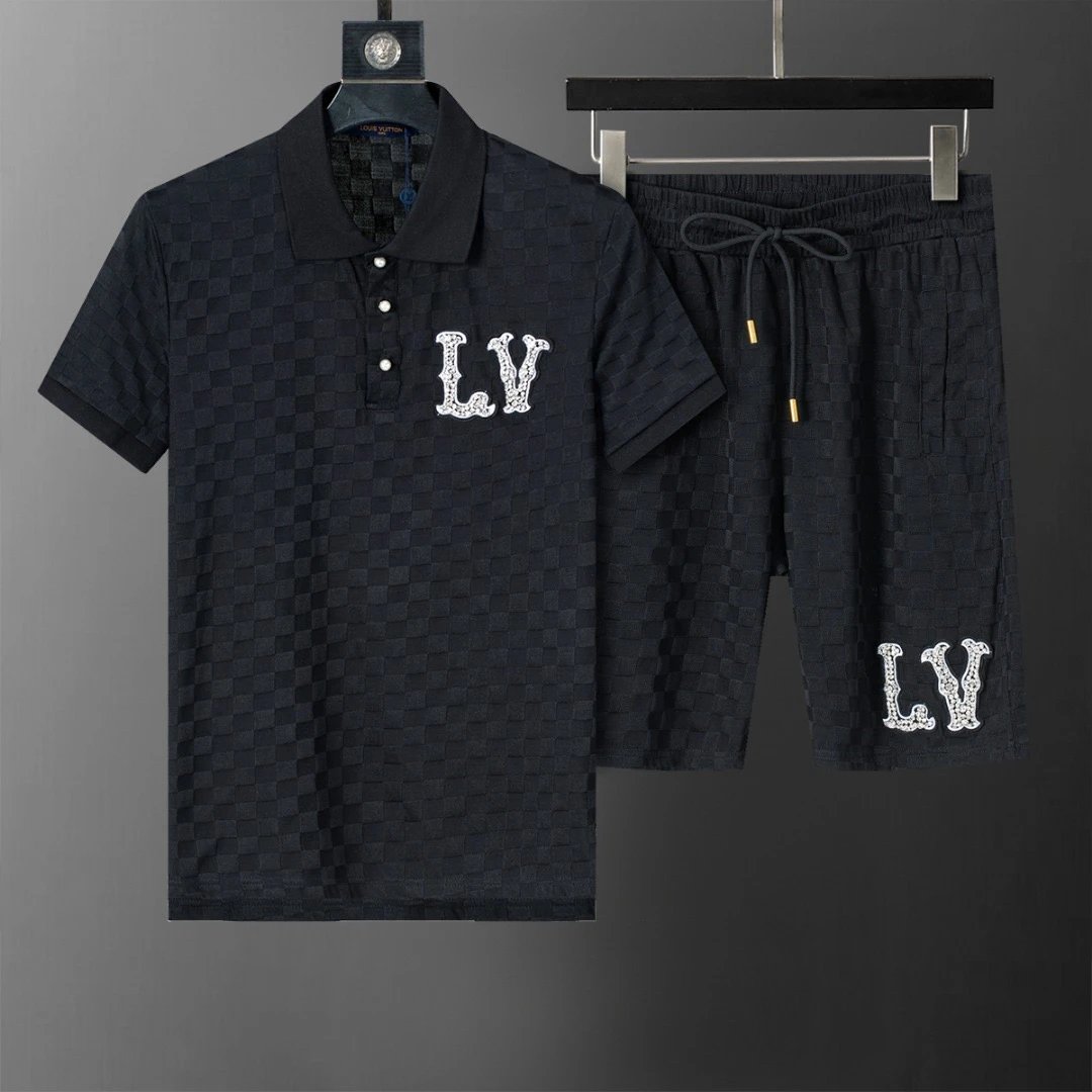 Gucci White Contrast-Trim Polo and Shorts Set - 5