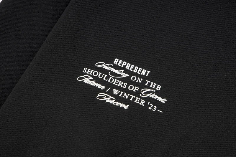 Represent Vintage Pin-Up Graphic Hoodie Black - 22