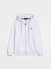 White with a black label