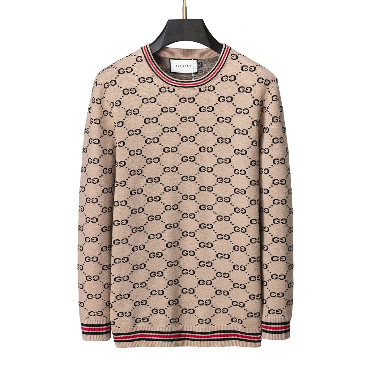 Gucci GG Monogram Knit Sweater Navy - 7