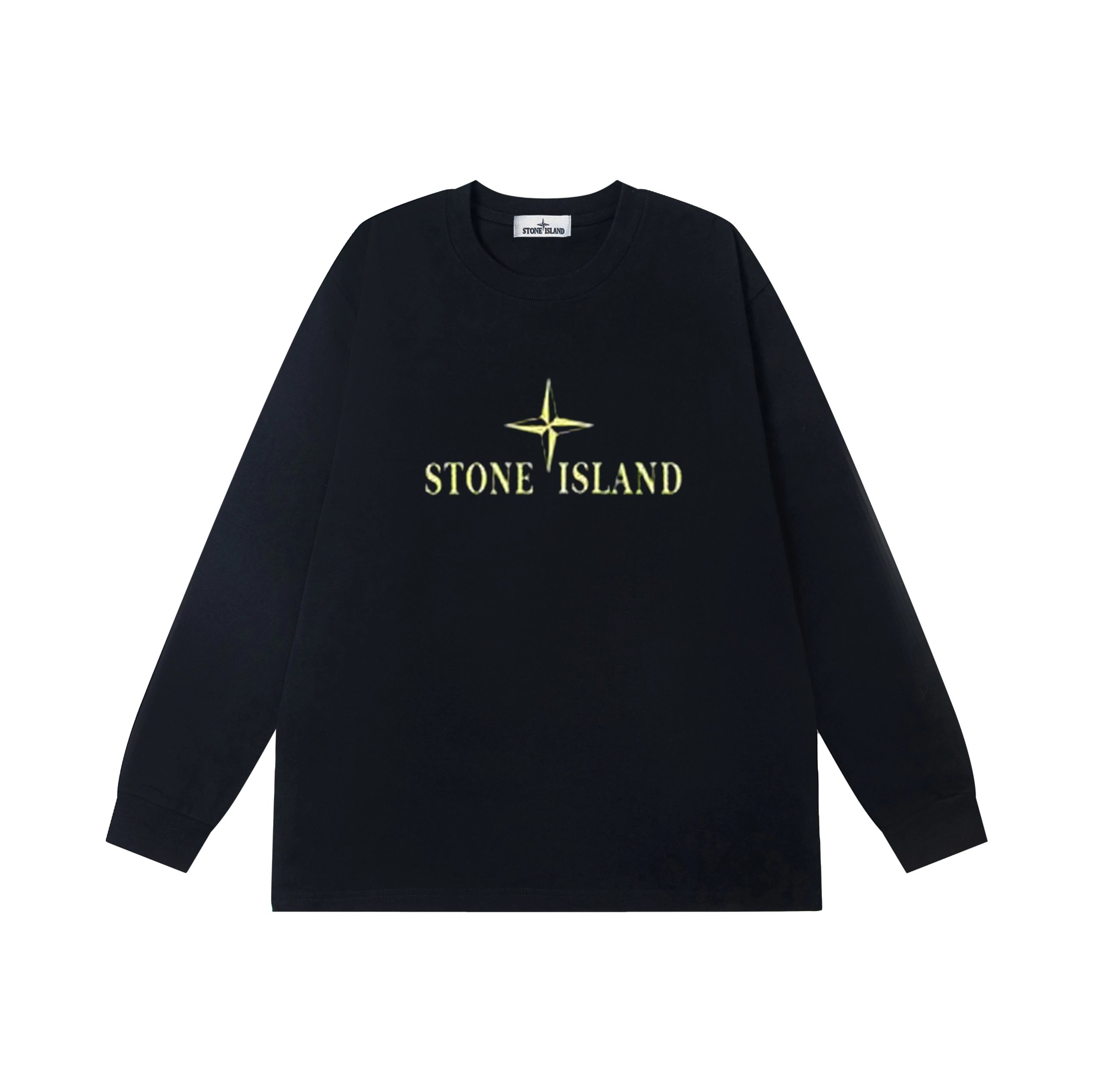 Stone Island Archivio Black Long-Sleeve T-Shirt - 3