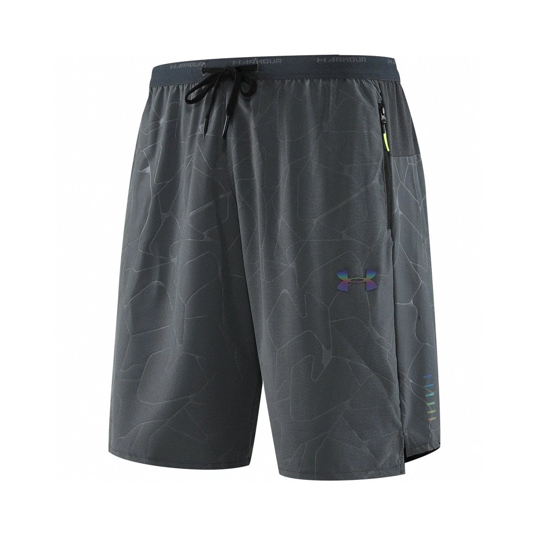 Under Armour Iridescent Crackle Print Training Shorts Charcoal Grey