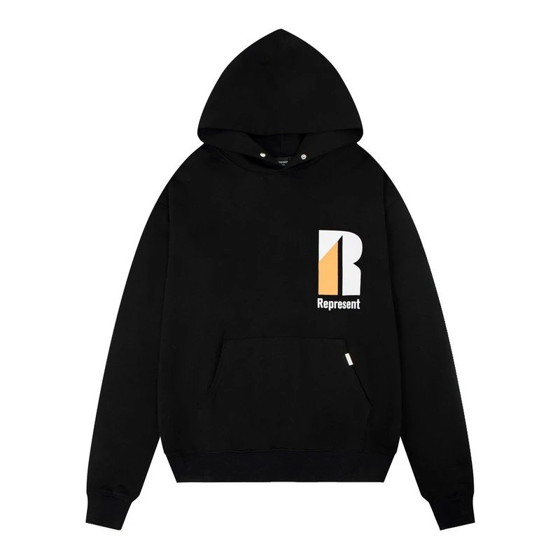 Represent Vintage Pin-Up Graphic Hoodie Black - 3