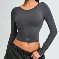 Dark Gray (Long Sleeve with Chest Pads)