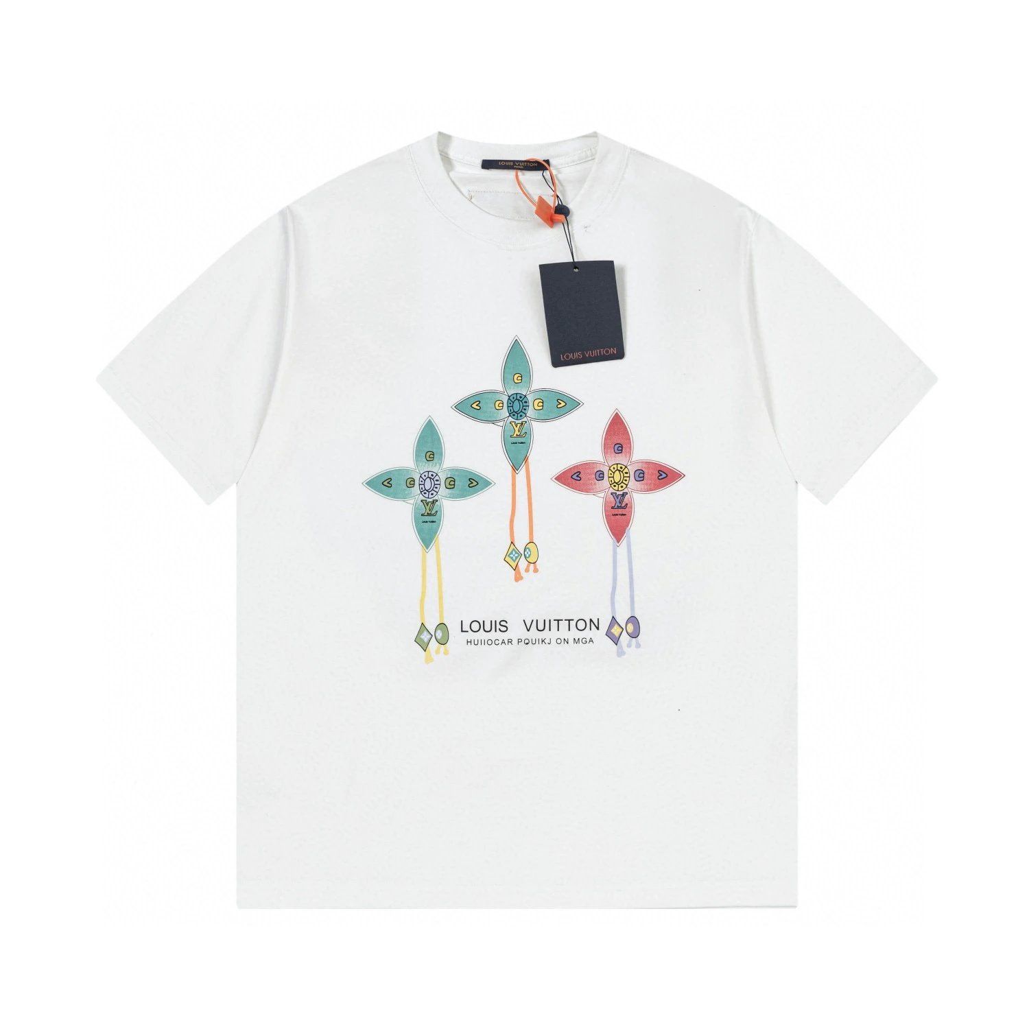 Louis Vuitton Monogram Flower Kite Tee White