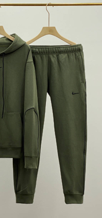 Army-green pants