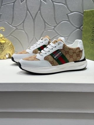 Gucci GG Air Cushion Runner Sneaker Grey Purple