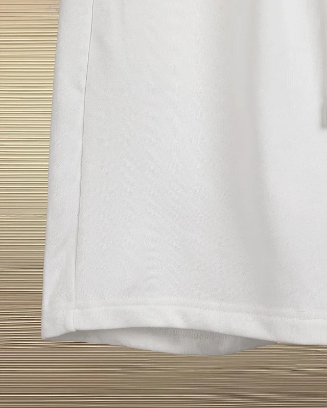 Hermès Shorts Embroidered H elastic-waist drawstring product detail image 8