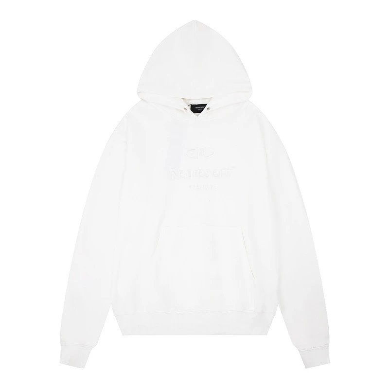 Represent Clo Worldwide Logo Hoodie White