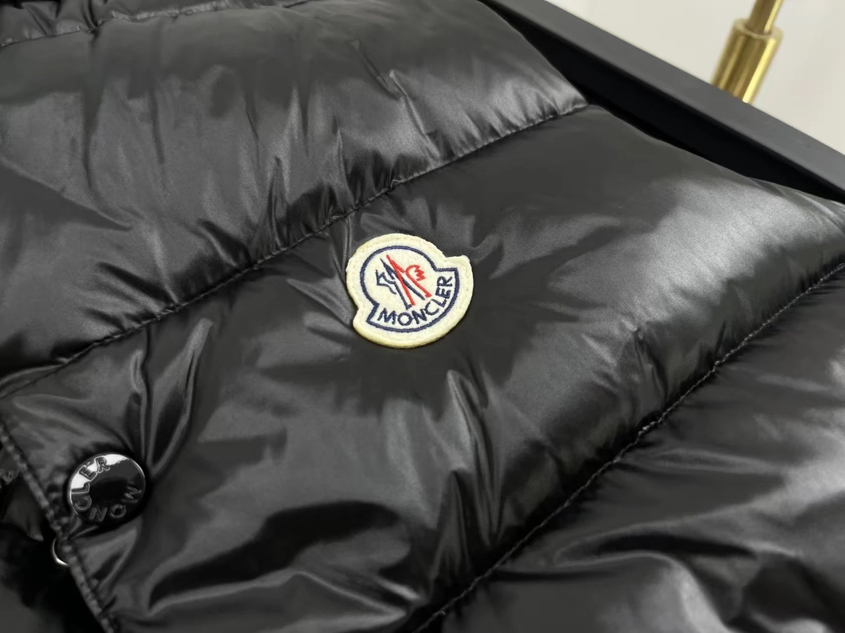 Moncler Maya Vest Black Down Vest Outerwear.vest - 3