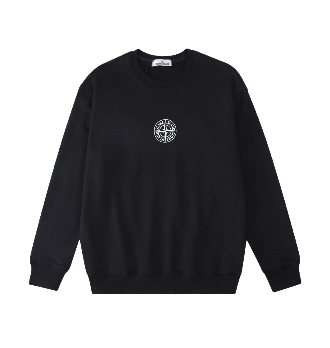 Stone Island Crewneck Sweatshirt Black