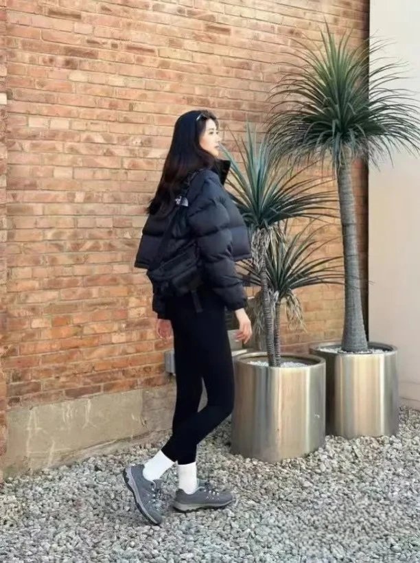 The North Face 1996 Retro Nuptse Pink and Black Down Jacket - 14