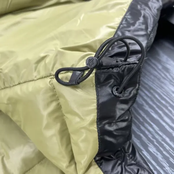 Moncler Down Vest Navy with Olive Green Lining Outerwear.vest - 8