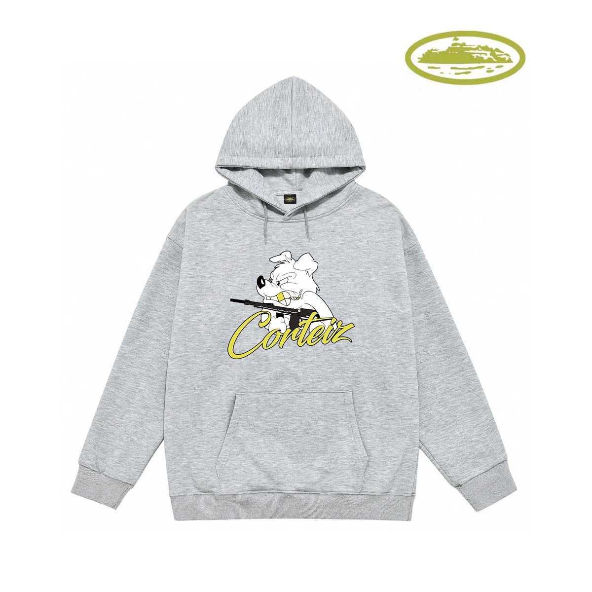 Corteiz Dog Hoodie Black - 6