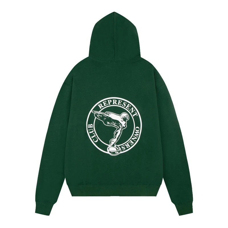 Represent Vintage Pin-Up Graphic Hoodie Black - 15