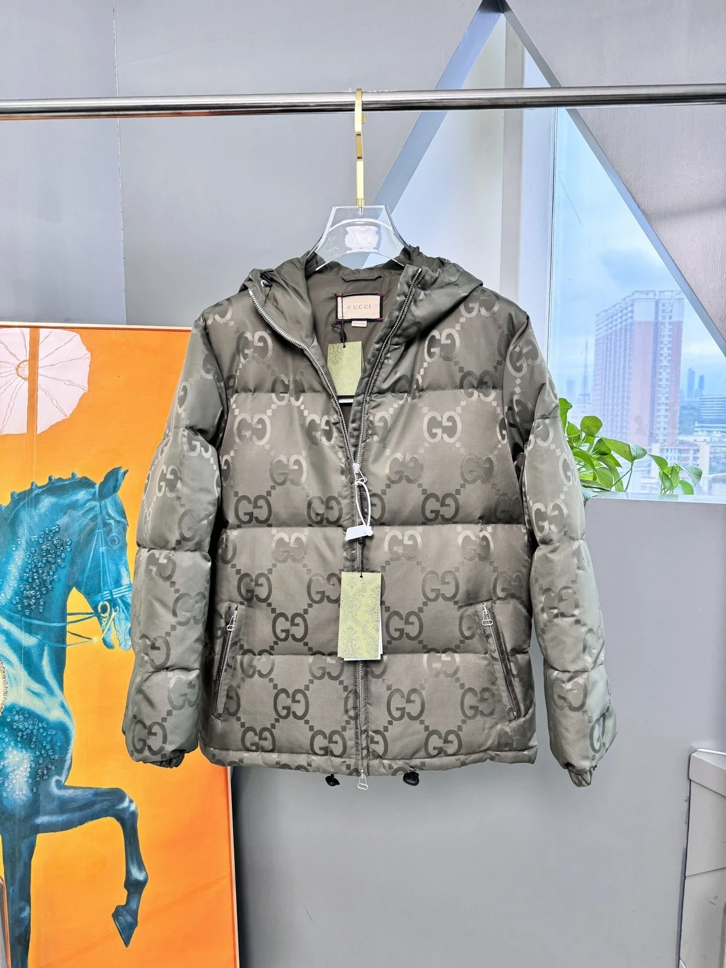 Gucci Chaqueta Acolchada-618
