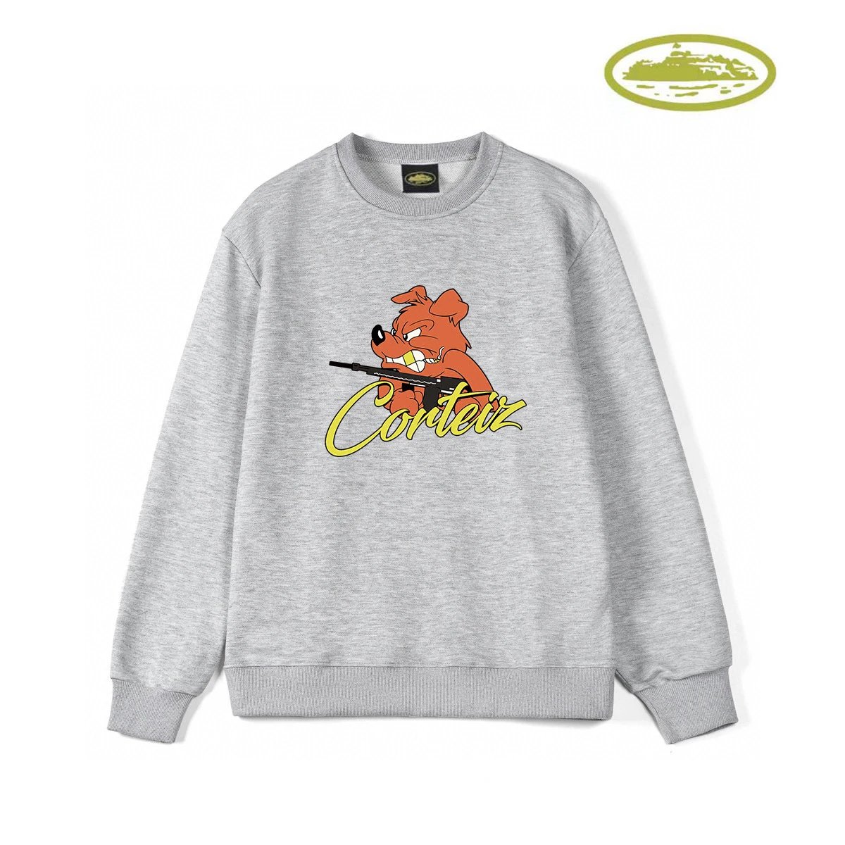 Design Flame 'C' Graphic Sweatshirt Black Hoodie - 9