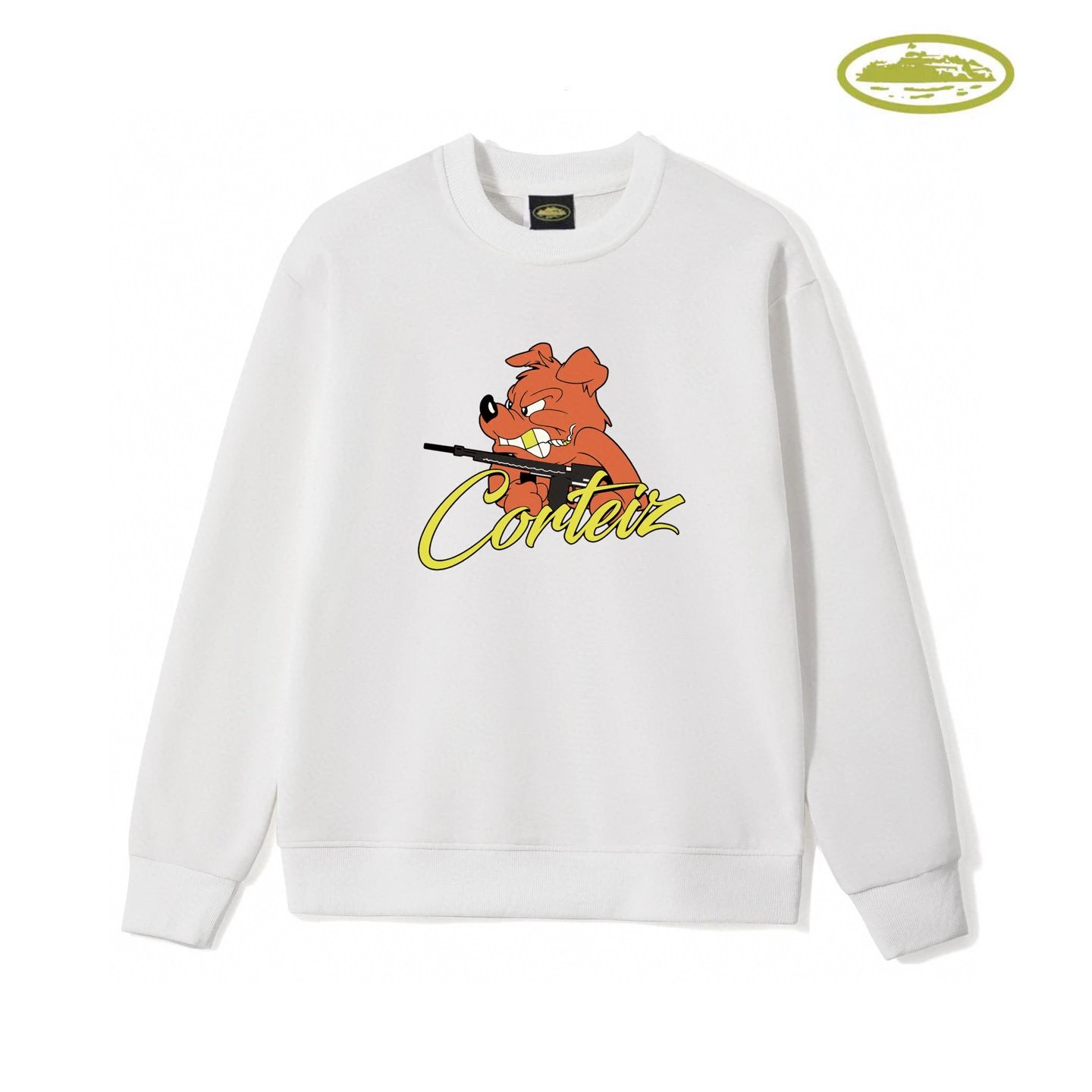 Design Flame 'C' Graphic Sweatshirt Black Hoodie - 10