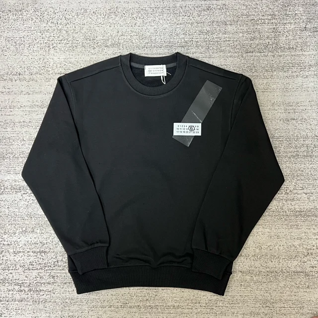 Maison Margiela Hoodies & Sweatshirts Crewneck sweatshirt with numeric graphic print product detail image 34