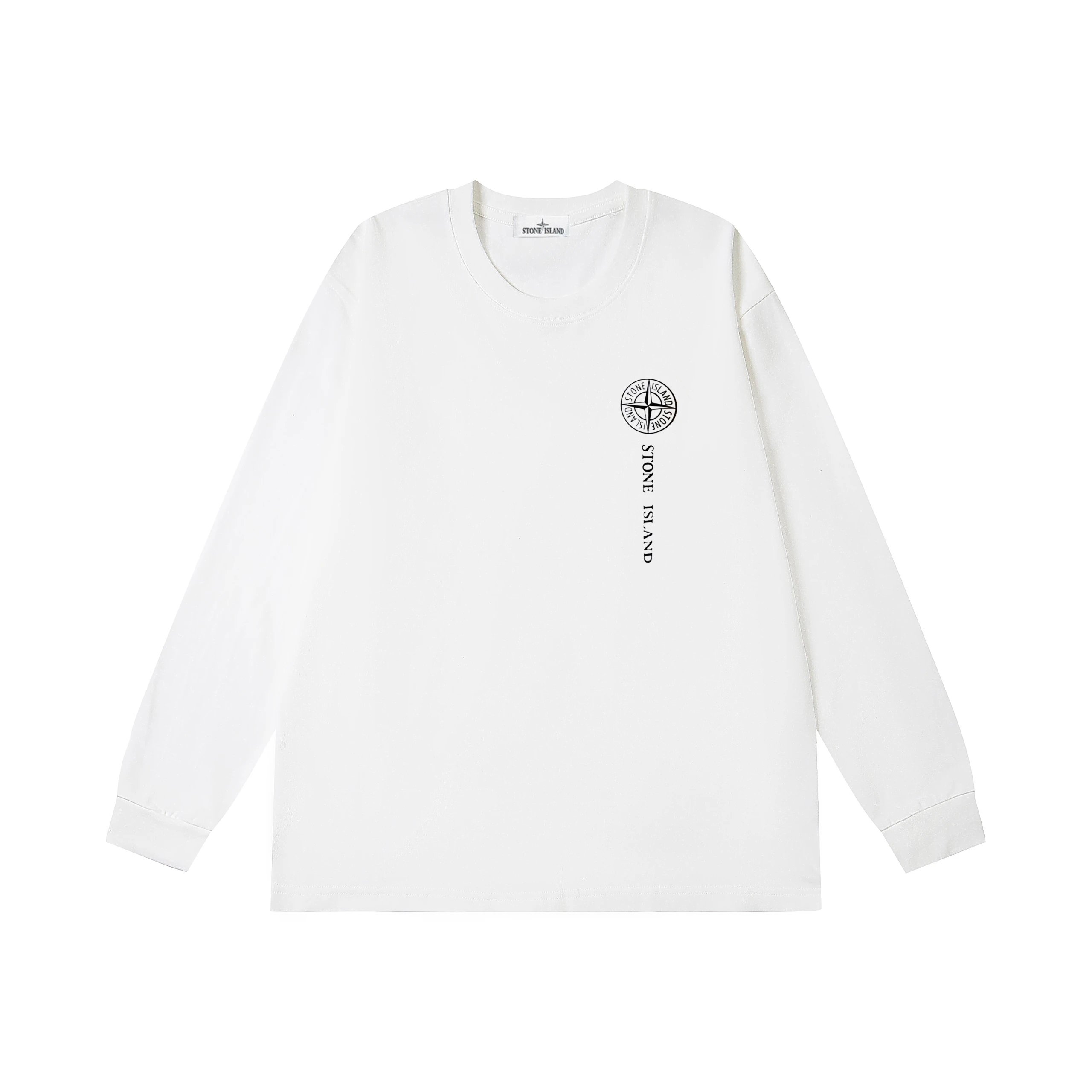 Stone Island Archivio Black Long-Sleeve T-Shirt - 7