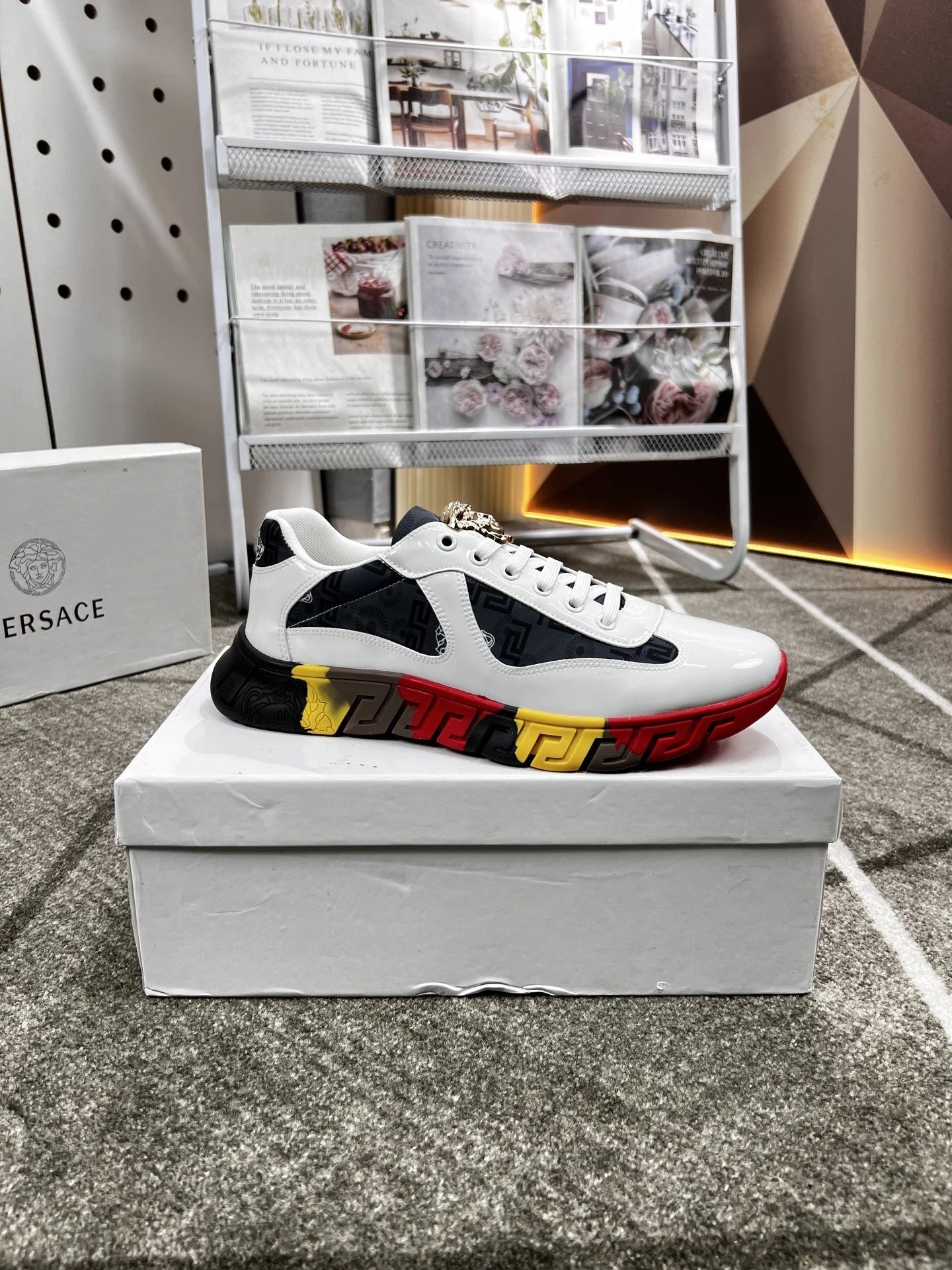 Louis Vuitton Waterfront Mule Sandal White Navy