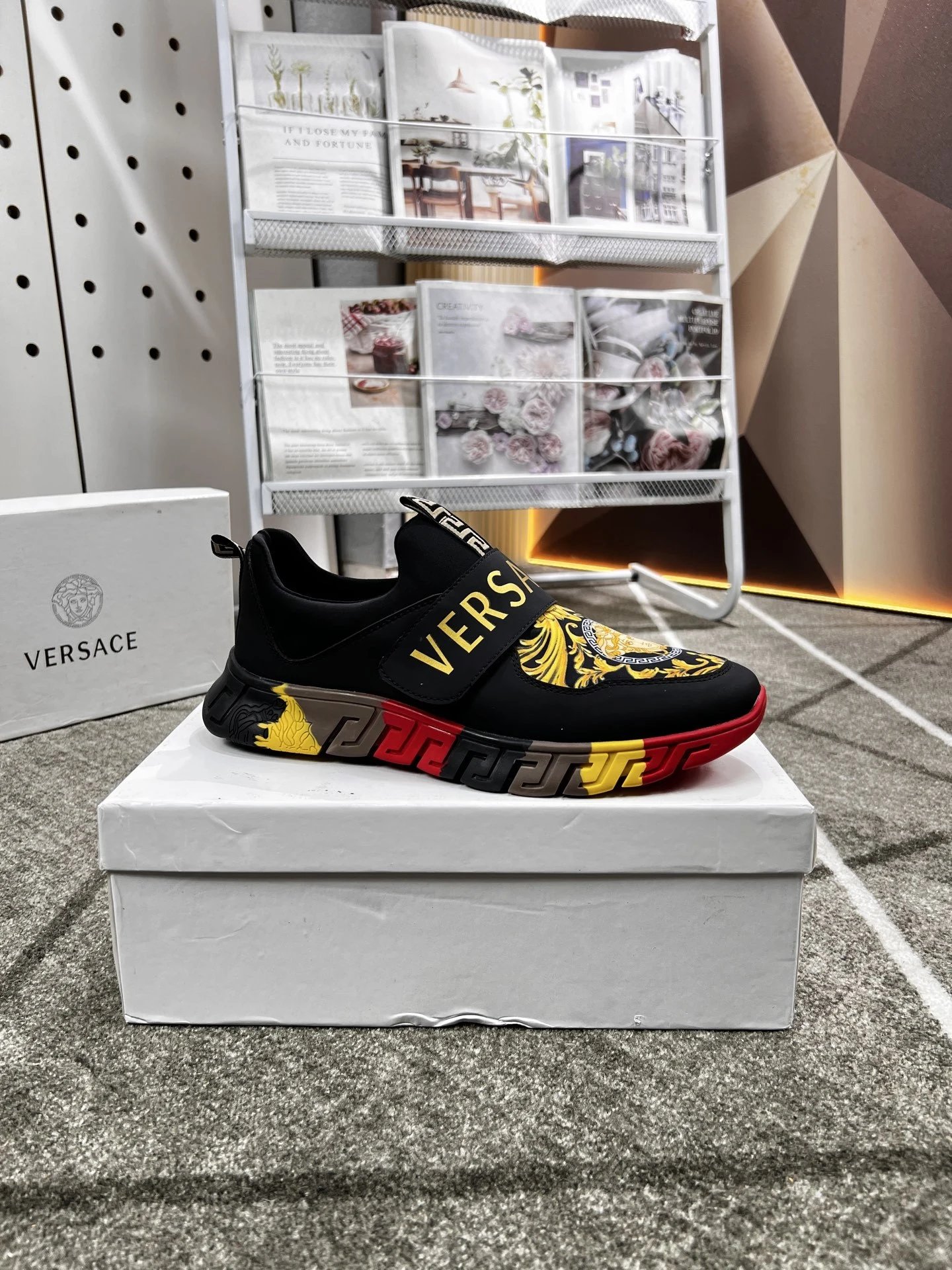 Louis Vuitton Waterfront Mule Sandal Brown Yellow