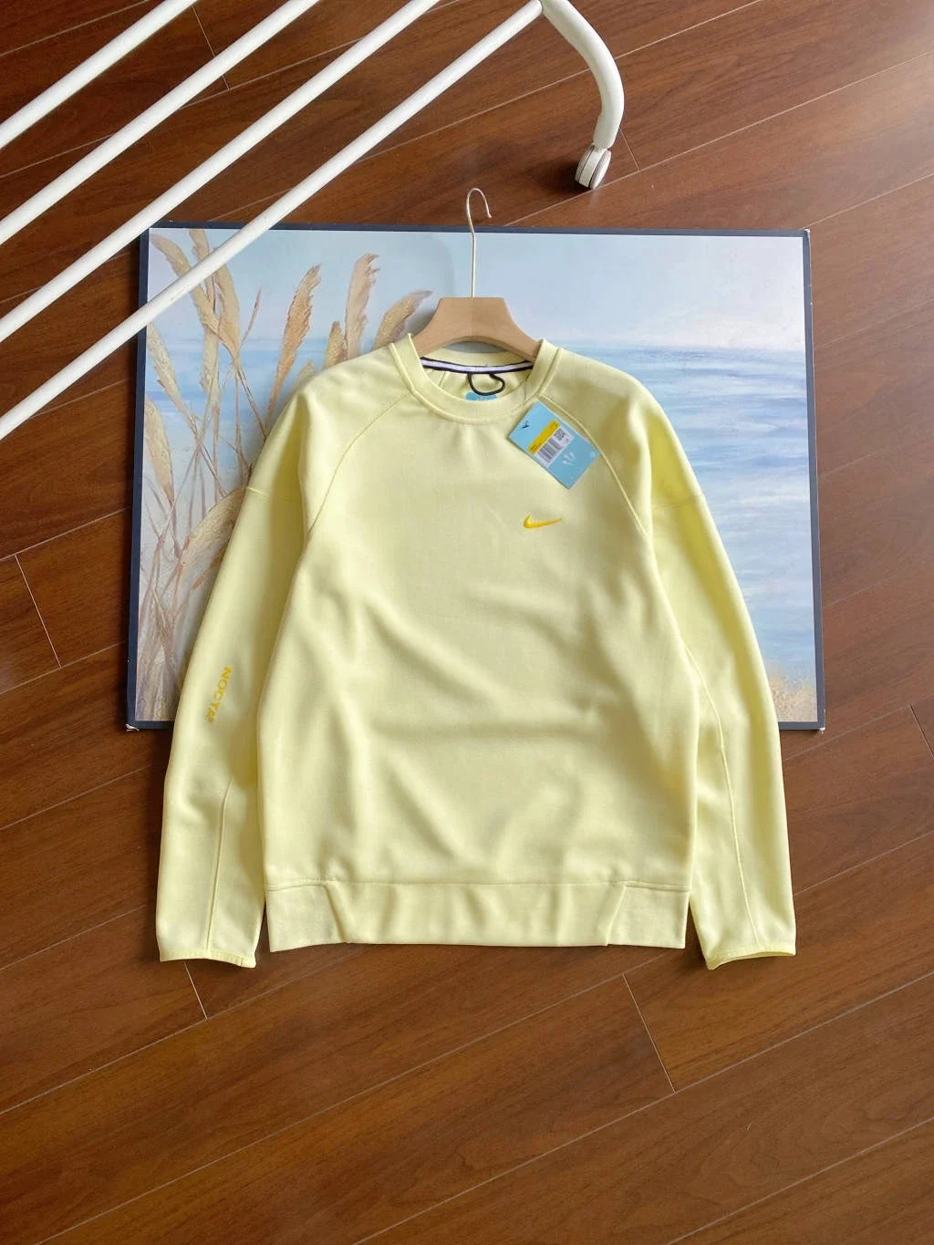 Nike × NOCTA  Gold Embroidered Crewneck Sweatshirt