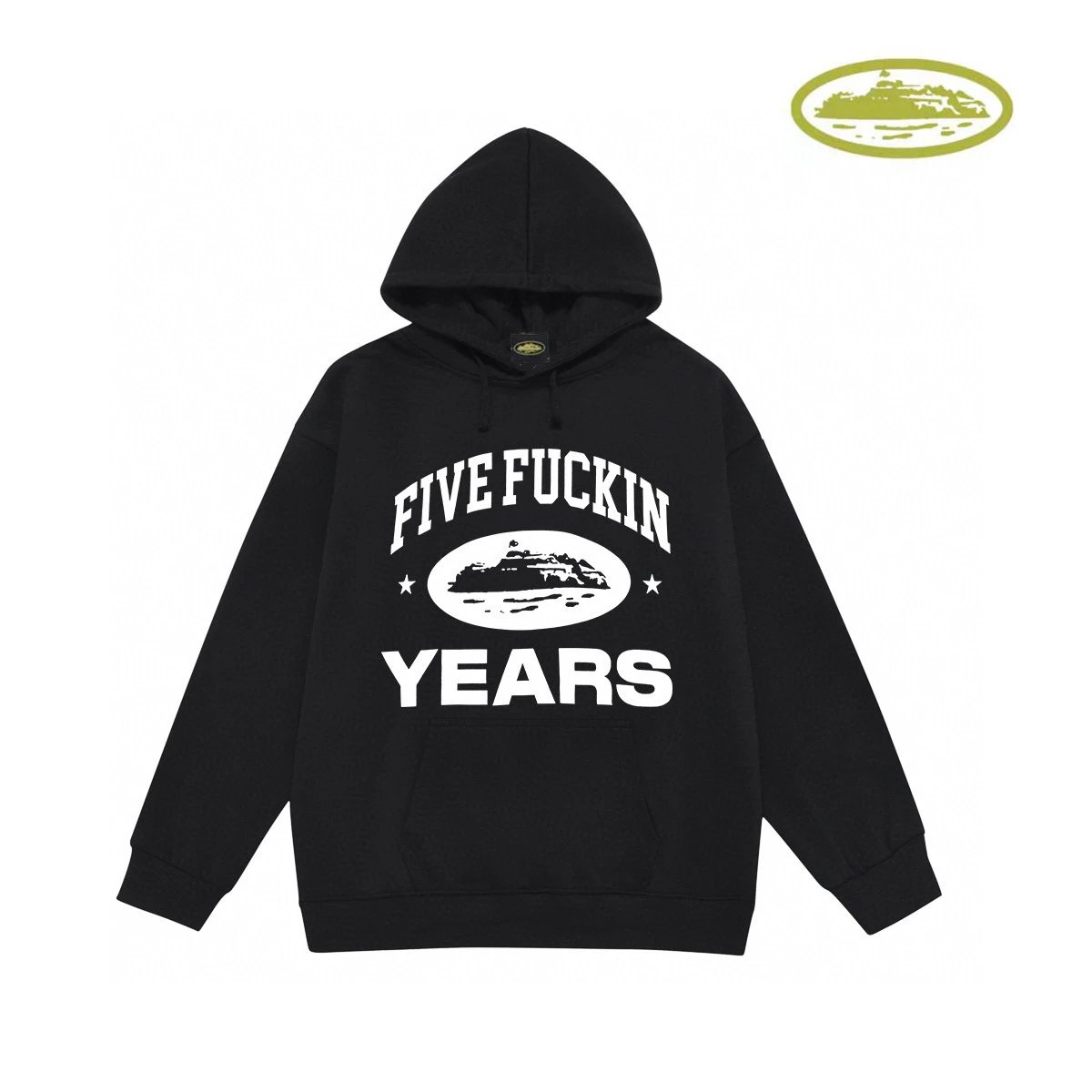Corteiz Hoodie Black - 11