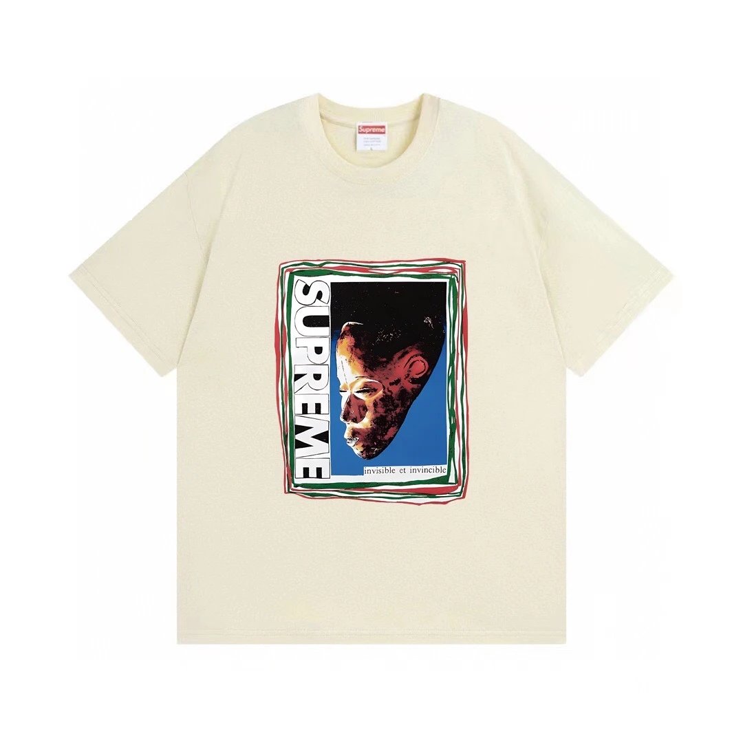 Supreme Invisible Et Invincible Tee Cream