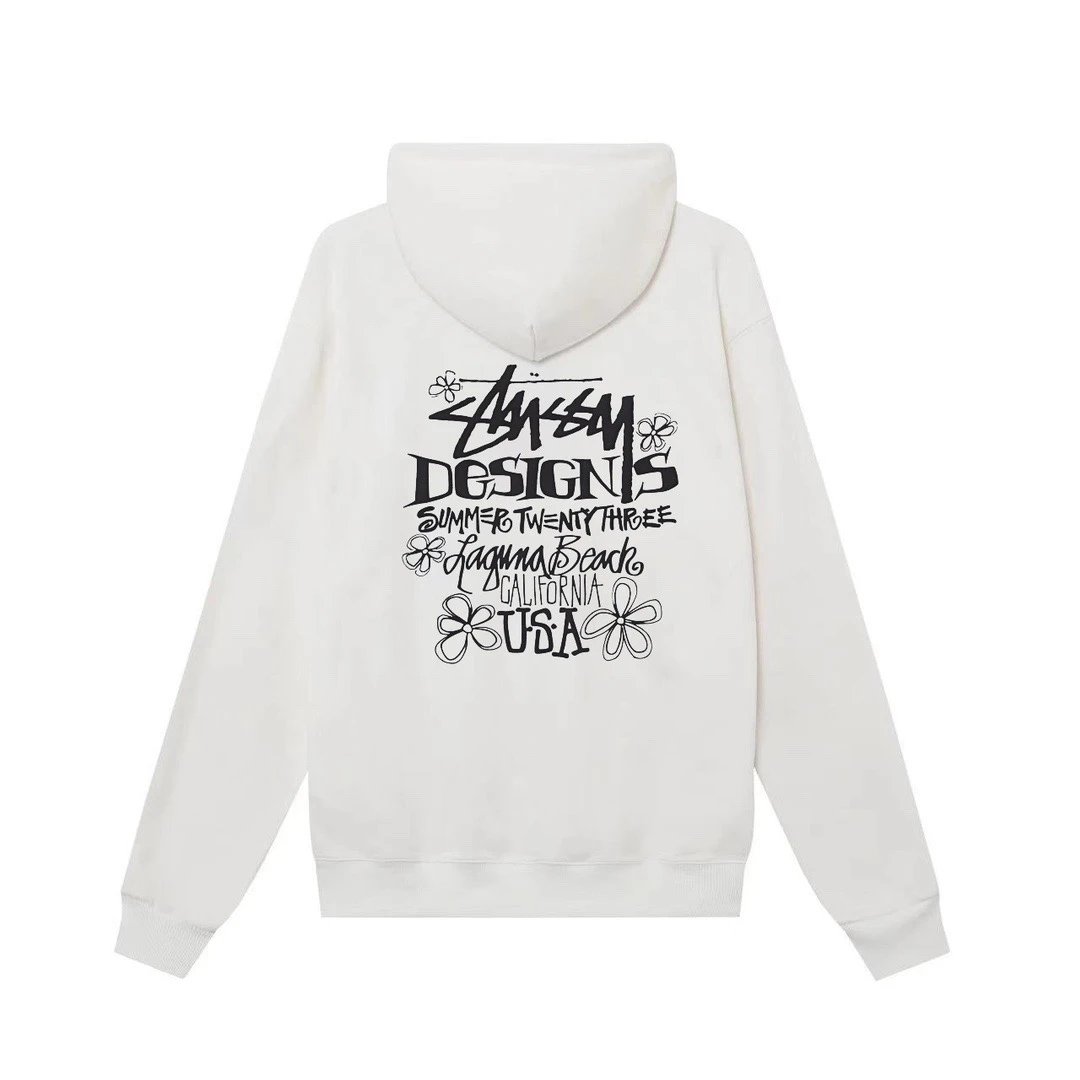 Stussy Designs Hoodie White