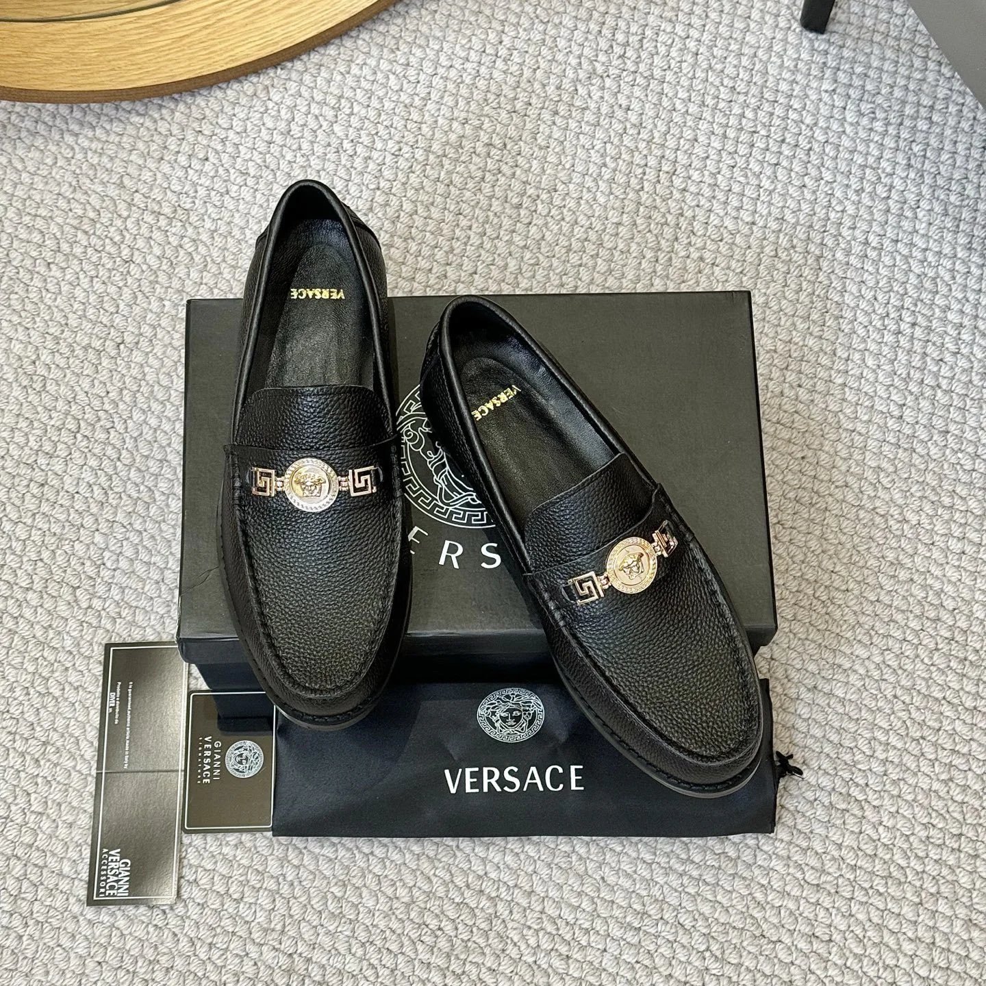 Versace Medusa Head Loafers [7