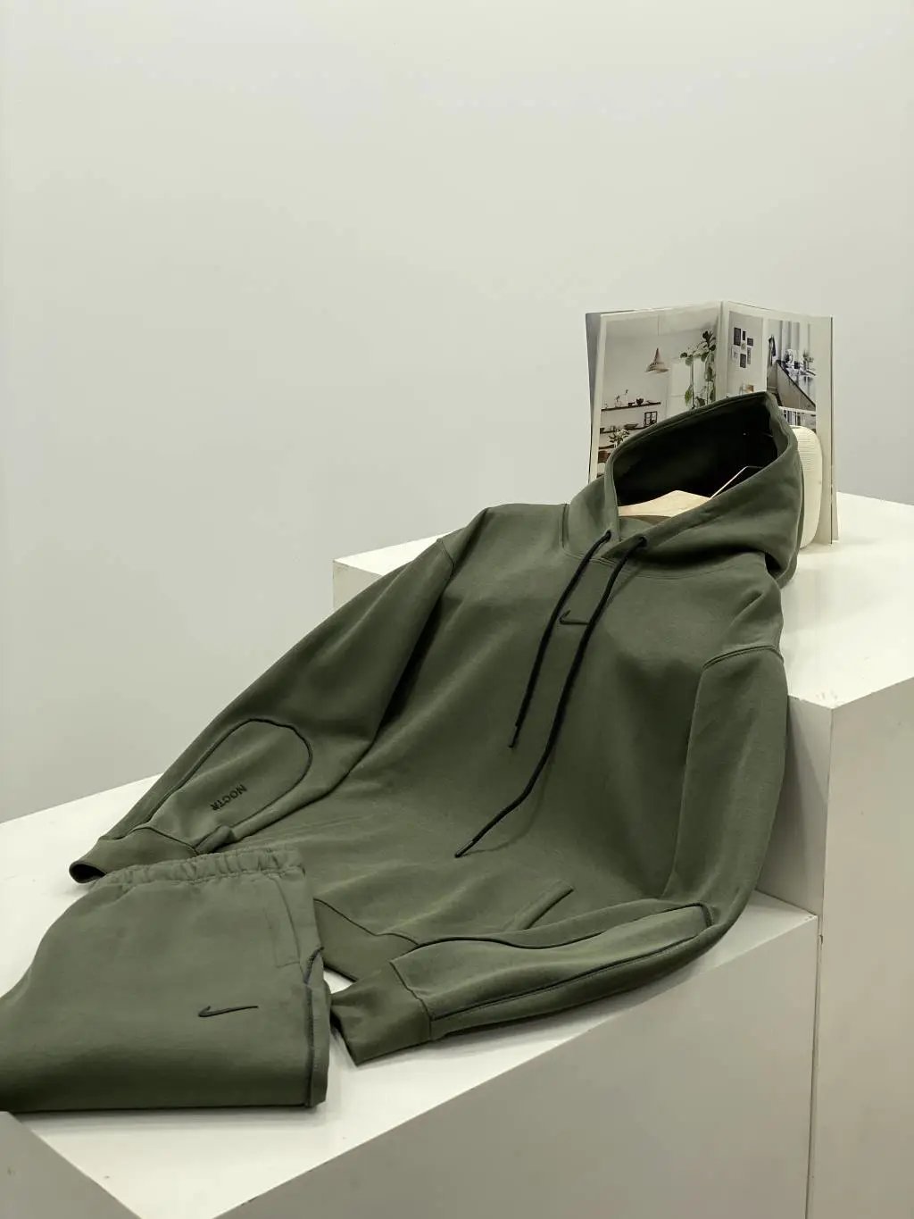 Military green top