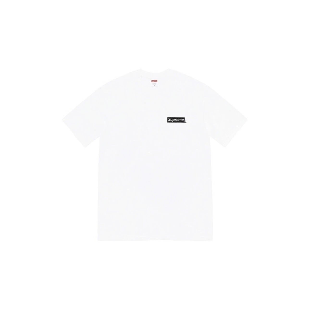 Supreme Box Logo Tee White Black