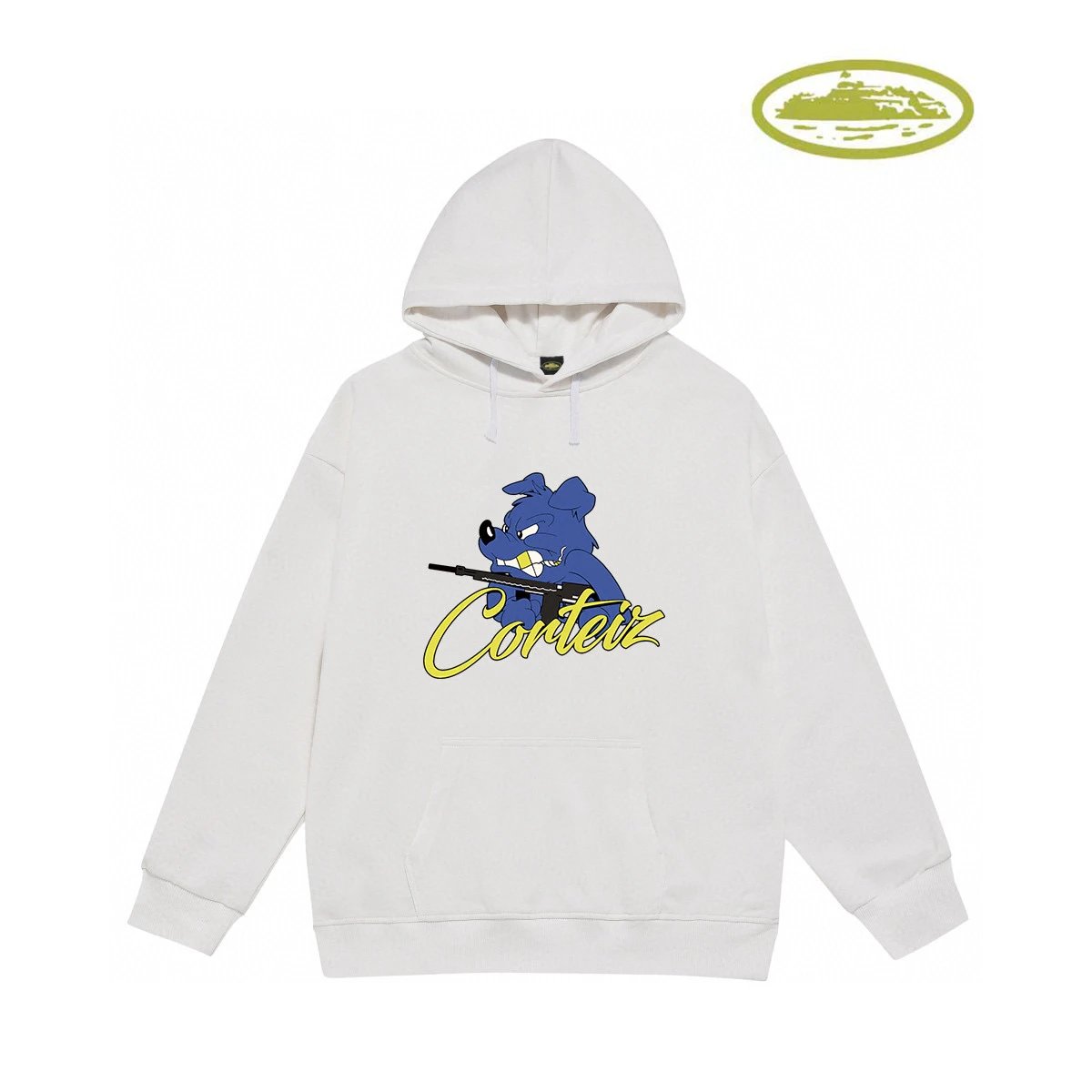 Corteiz Dog Hoodie Black - 12