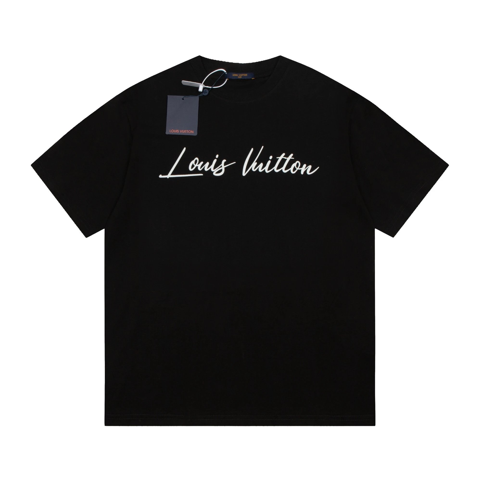 Louis Vuitton Script Logo Tee Black