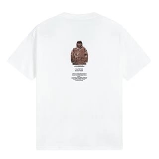Stone Island Astronaut Figure Graphic T-Shirt White