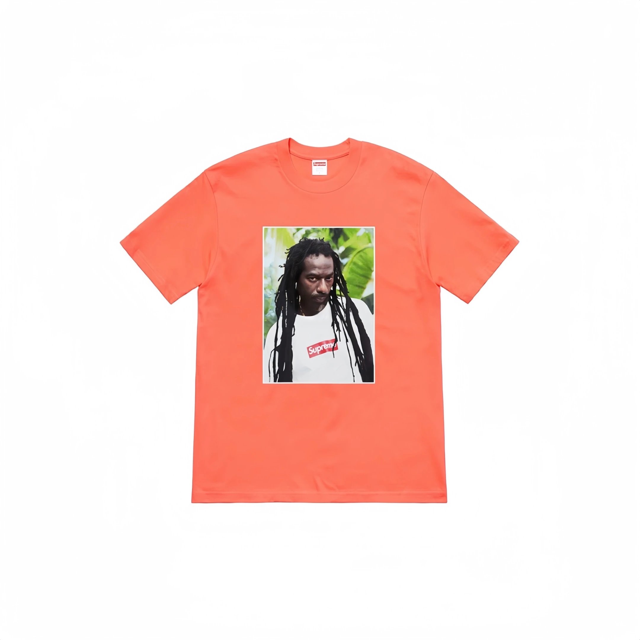 Supreme Buju Banton Tee Coral