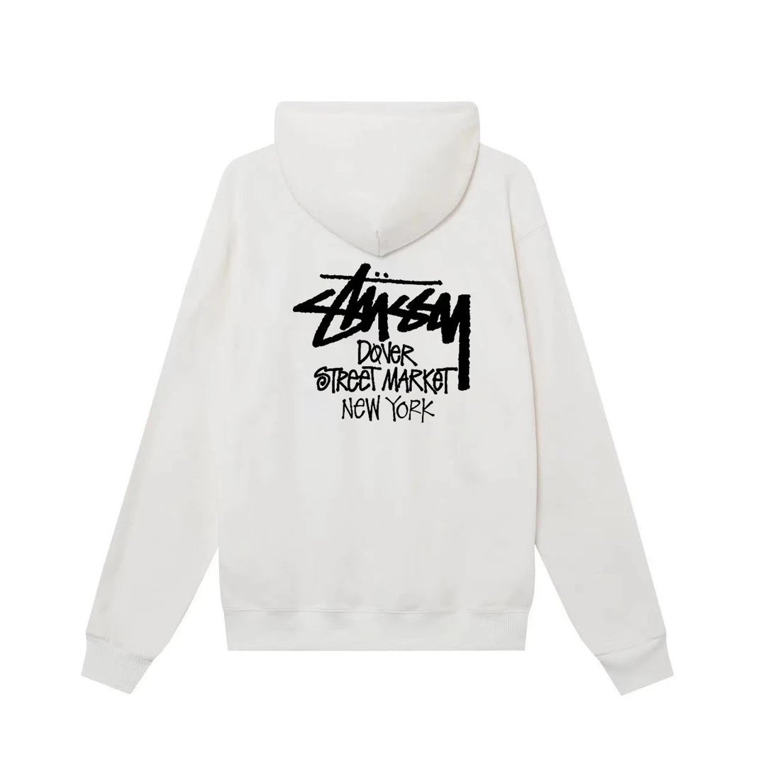 Stussy Hoodie Dover Street Market White
