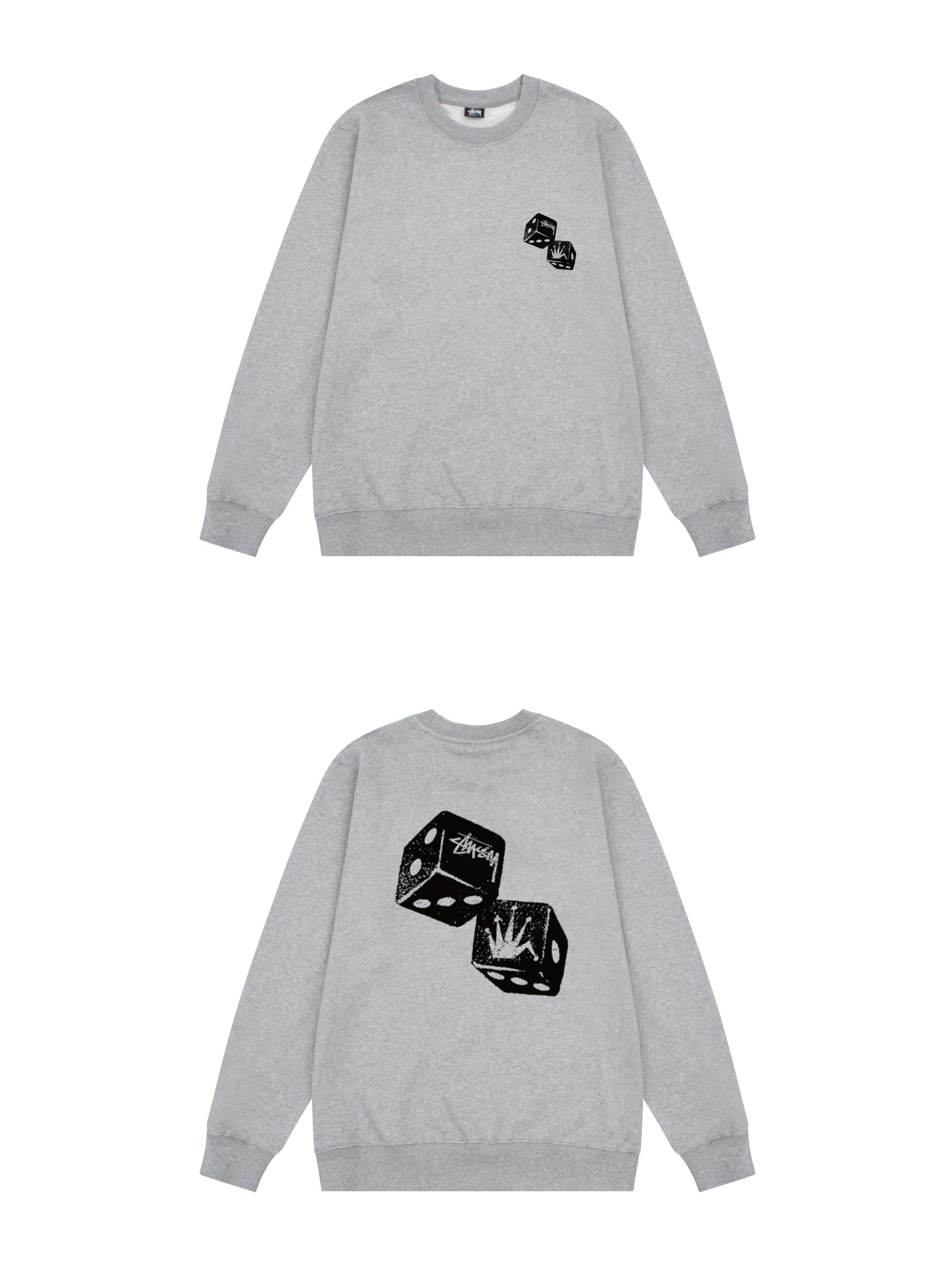 Stussy Chengdu Graphic Crewneck Sweatshirt White Hoodie - 10