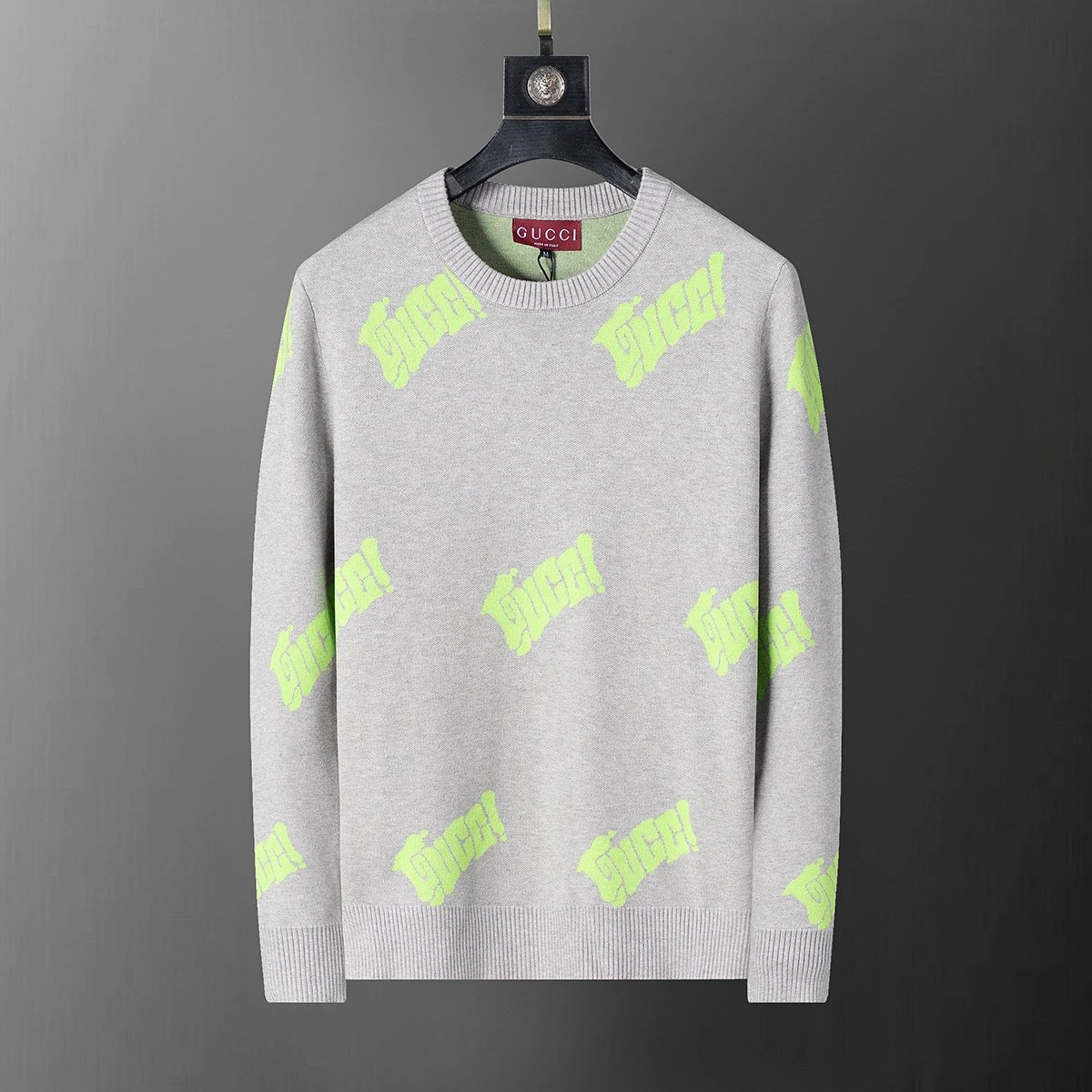 Gucci GG Monogram Knit Sweater Navy - 5