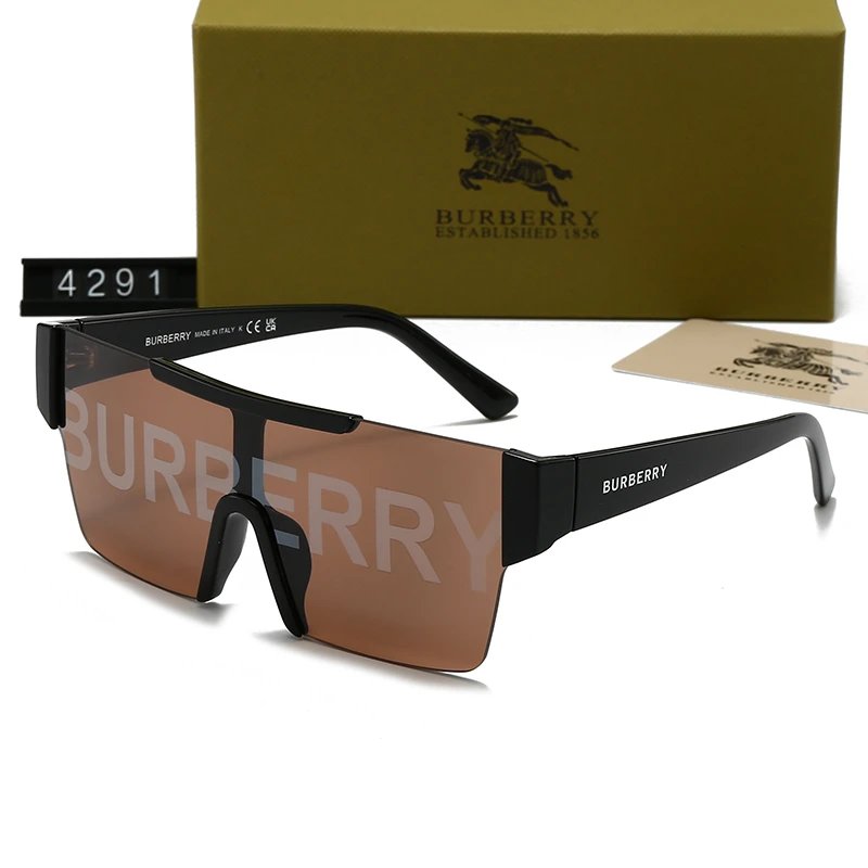 Ray-Ban RB8397 Round Sunglasses Dark Brown