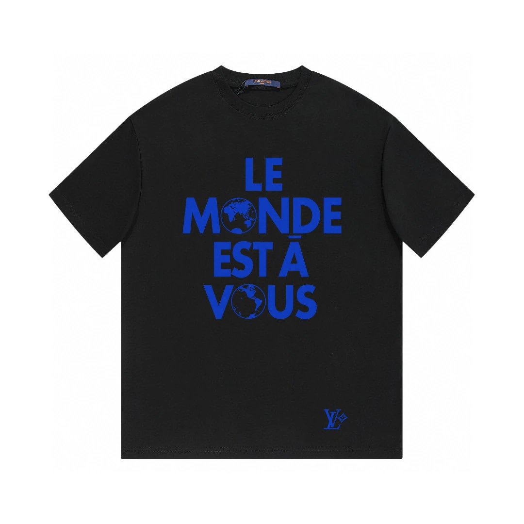 Louis Vuitton Le Monde Est A Vous T-Shirt Black