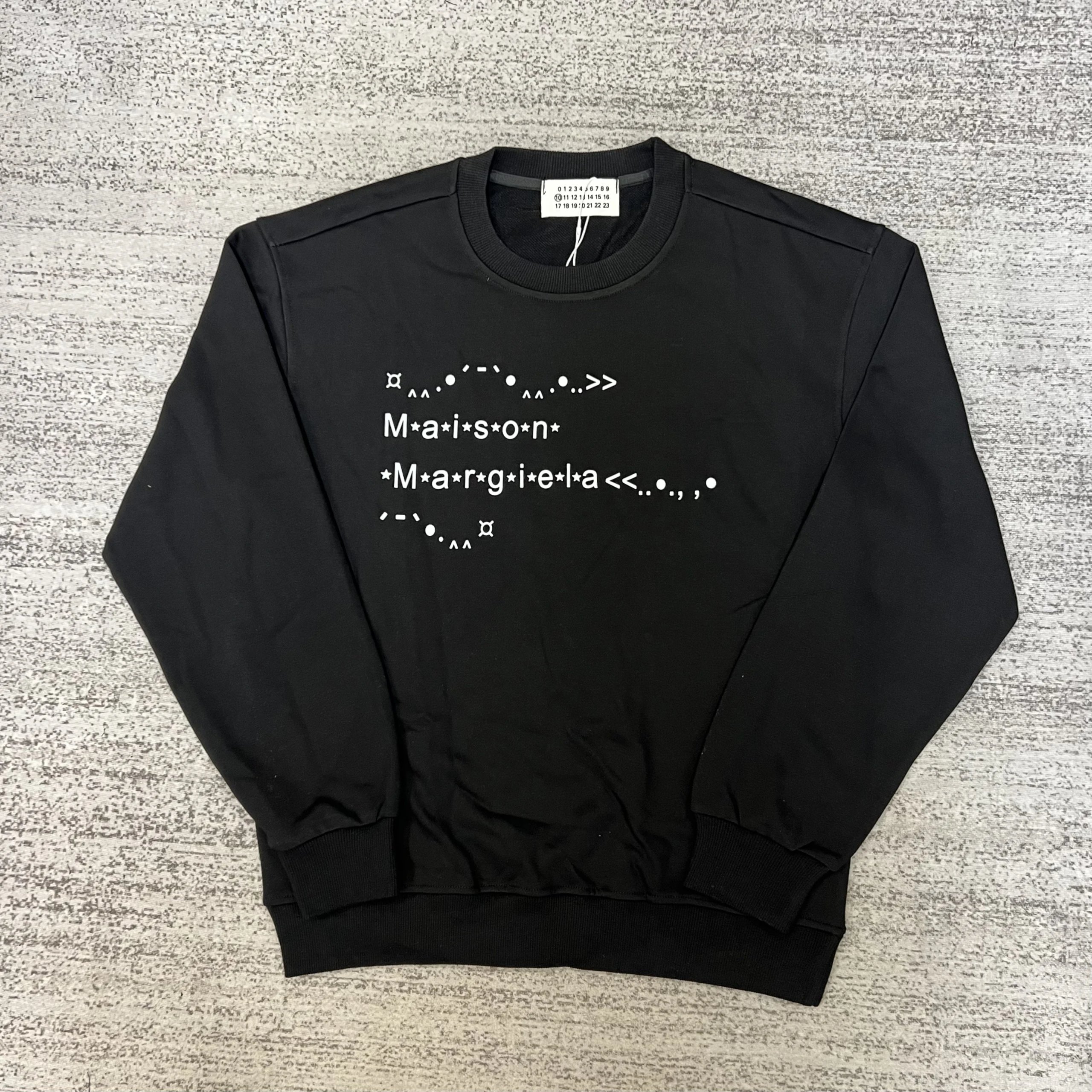 Maison Margiela MM6 Logo Print White Sweatshirt - 12