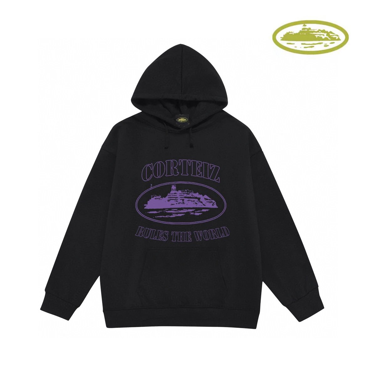 Corteiz Hoodie Black - 4