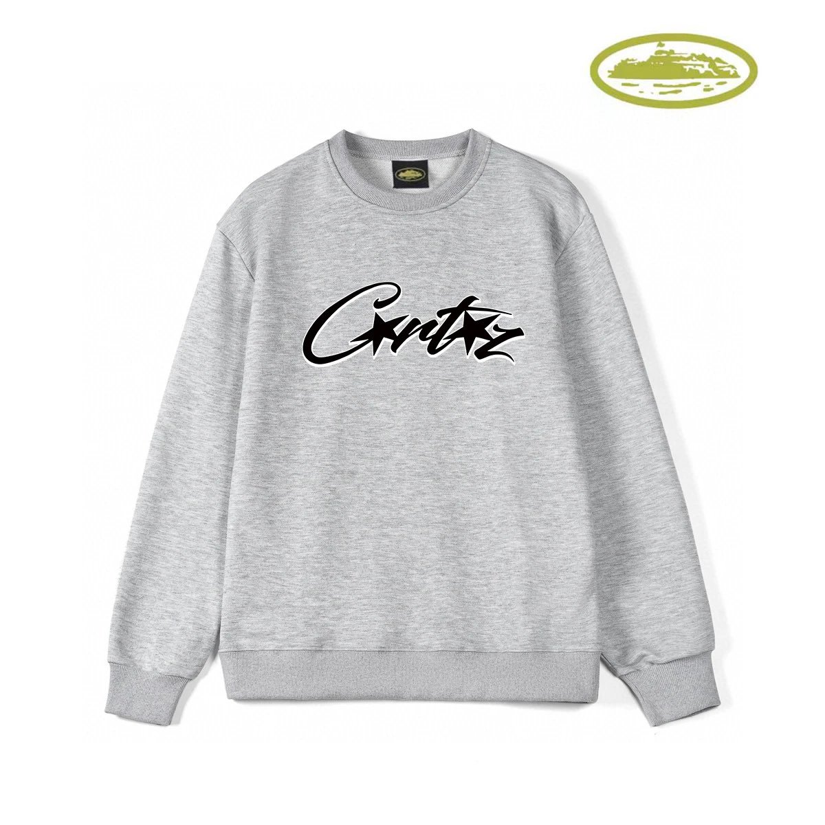 Design Flame 'C' Graphic Sweatshirt Black Hoodie - 6