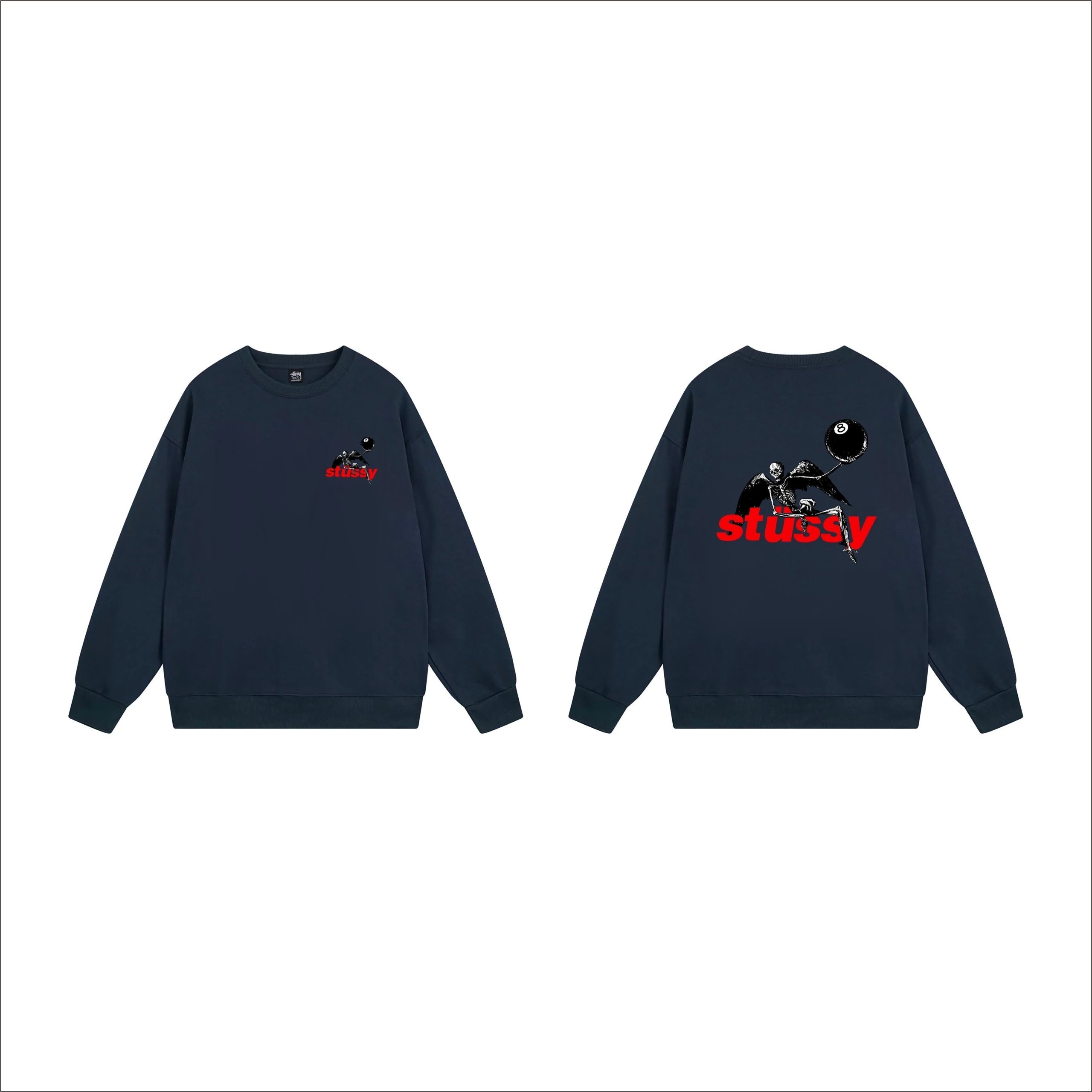 A Bathing Ape x Stussy Camo Circle Logo Gray Hoodie - 4